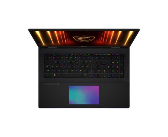 Notebook MSI Titan 18 HX AI A2XWJG CPU  Core Ultra U9-285HX 2800 MHz 18" 3840x2400 RAM 64GB DDR5 6400 MHz SSD 6TB NVIDIA GeForce RTX 5090 24GB ENG Card Reader SD Express Windows 11 Pro Black 3.6 kg TITAN18HXAIA2XWJG-492NL