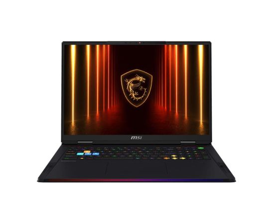 Notebook MSI Raider 18 HX AI A2XWJG CPU  Core Ultra U9-285HX 2800 MHz 18" 3840x2400 RAM 64GB DDR5 6400 MHz SSD 2TB+2TB NVIDIA GeForce RTX 5090 24GB ENG Card Reader SD Expres Windows 11 Home Black 3.6 kg RDR18HXAIA2XWJG-232NL