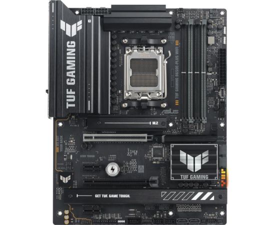 Mainboard ASUS AMD B650 SAM5 ATX Memory DDR5 Memory slots 4 1xPCI-Express 4.0 1x 1xPCI-Express 4.0 16x 1xPCI-Express 5.0 16x 3xM.2 1xHDMI 1xDisplayPort 6xUSB 2.0 3xUSB 3.2 1xUSB-C 1xRJ45 3xAudio port TUFGAMINGB650EPLUSWIFI