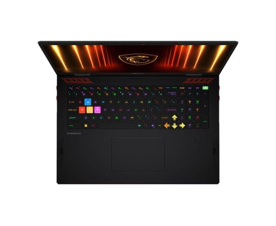Notebook MSI Raider 18 HX AI A2XWIG CPU  Core Ultra U9-285HX 2800 MHz 18" 3840x2400 RAM 64GB DDR5 6400 MHz SSD 2TB+2TB NVIDIA GeForce RTX 5080 16GB ENG Card Reader SD Expres Windows 11 Home Black 3.6 kg RDR18HXAIA2XWIG-230NL