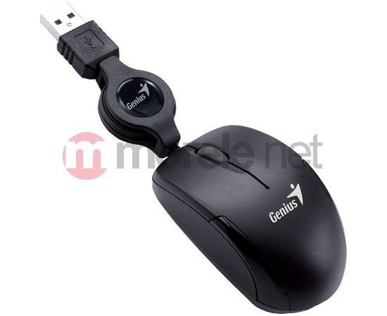 Genius 31010100101 Micro Traveller Mouse - Black