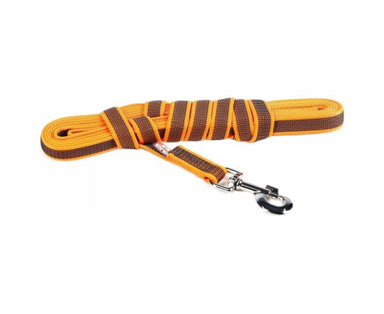 Trixie Julius-K9 K9 C&G line,orange/grå,20mm/3m,m/håndt,max 50kg