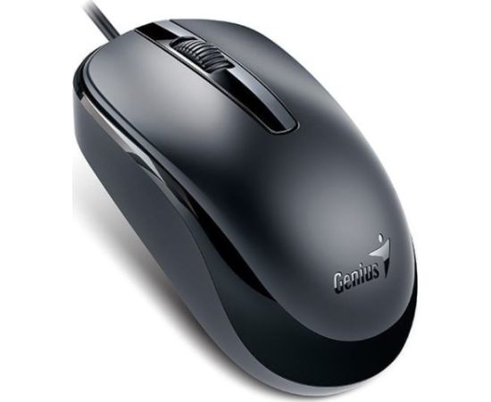 Mouse wired, Genius DX-120, black, optical, 1200DPI, USB-C