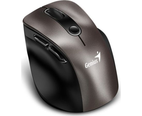 Mouse wireless, Genius Ergo 9000S, titanium, optical, 2400DPI