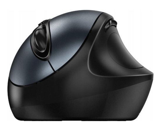 Mouse wireless, Genius Ergo 8300S, black and grey, optical, 1600DPI