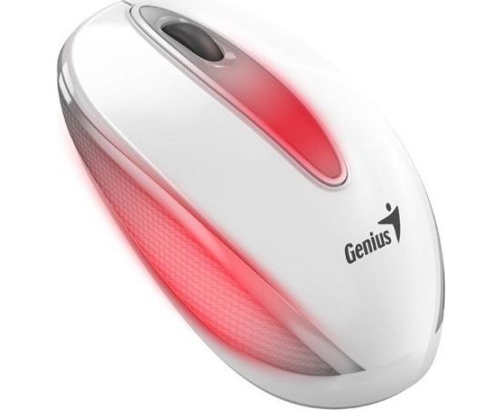 Mouse wire, Genius DX-Mini, white, optical, 1000DPI