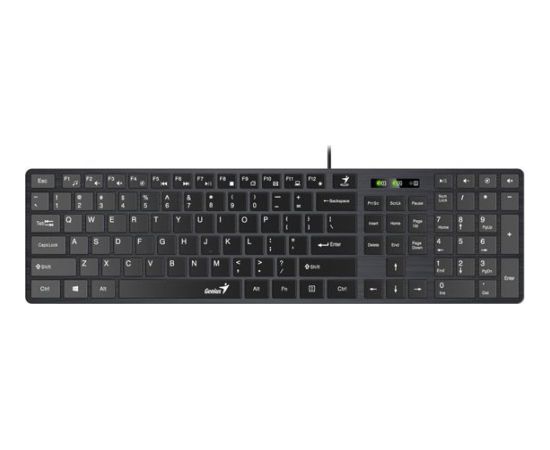 Klaviatūra + pele  Genius SlimStar C126