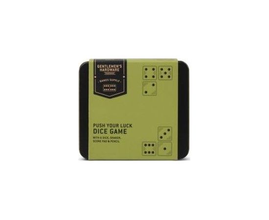 Gentlemens Hardware DICE GAME Push Your Luck