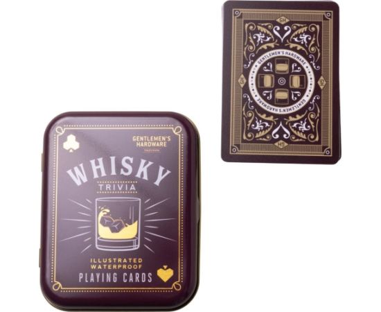 Gentlemens Hardware Karty do gry - Whisky