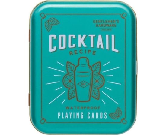Gentlemens Hardware Karty do gry Cocktail
