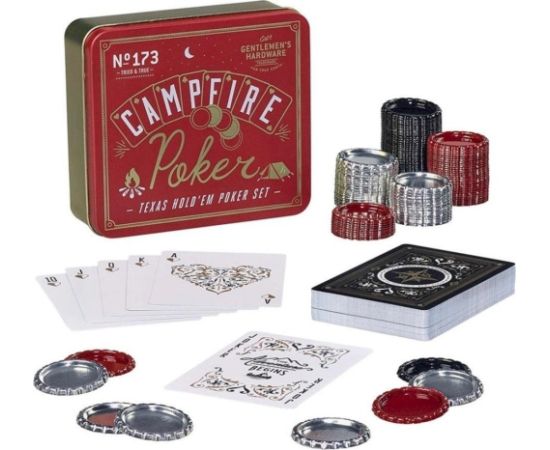 Gentlemens Hardware Campfire poker w puszce