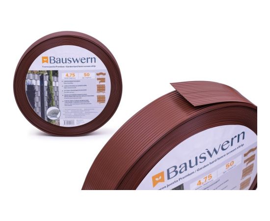 Žoga lamile Bauswern Premium 50x0,0475m RAL8011, brūna