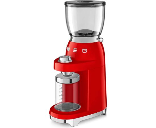 Smeg 50's Style Coffee Grinder CGF11RDEU Red