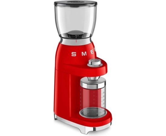 Smeg 50's Style Coffee Grinder CGF11RDEU Red