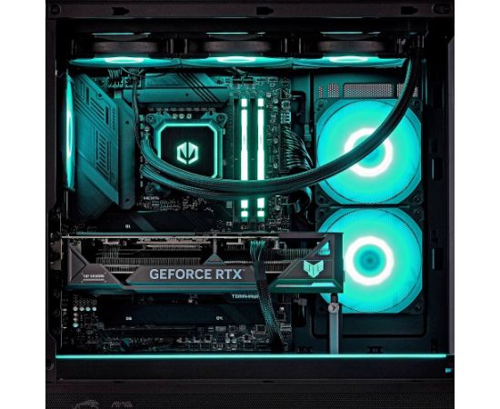 Actina 5901443416609 PC AMD Ryzen™ 7 9800X3D 32 GB DDR5-SDRAM 2 TB SSD NVIDIA GeForce RTX 5090 Midi Tower Black