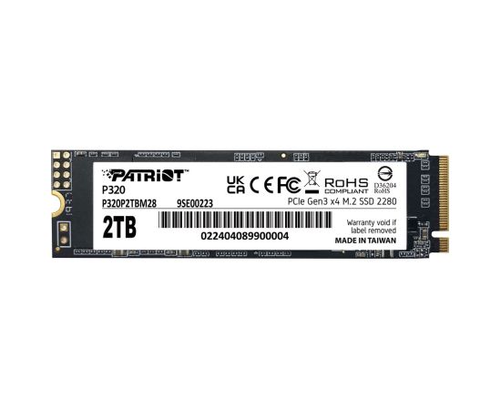Patriot Viper SSD P320 M.2 PCI-Ex4 NVMe 2TB 3GB/s