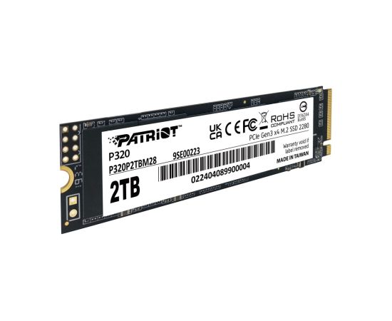 Patriot Viper SSD P320 M.2 PCI-Ex4 NVMe 2TB 3GB/s