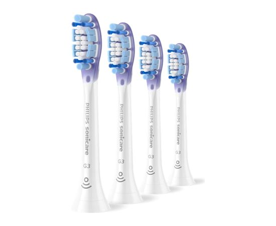 Philips Sonicare G3 Premium Gum Care Standard zobu birstes uzgaļi, 4gab, balts - HX9054/87