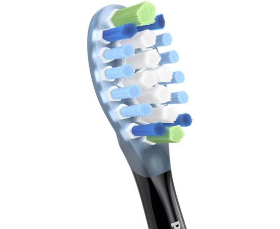 Philips Sonicare C3 Premium Plaque Defence zobu birstes uzgaļi, 4 gab, melns - HX9044/88