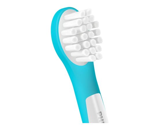 Philips Sonicare for Kids Mini zobu birstes uzgalis, 2 gab,3+, Balta/ciāna - HX6032/90