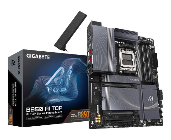 MB GIGABYTE B850 AI TOP, AMD B850 Mainboard - Sockel AM5, DDR5