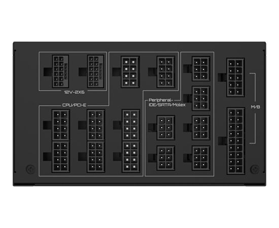 PSU Gigabyte UD1600PM PG5 AI TOP ATX 3.1 1600W (GP-UD1600PM PG5)