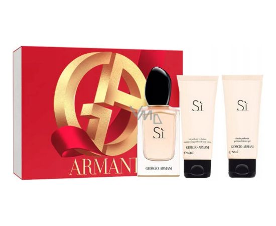 Giorgio Armani ARMANI SET (SI (W) EDP/S 50ML + BODY LOTION 50ML + SHOWER GEL 50ML)