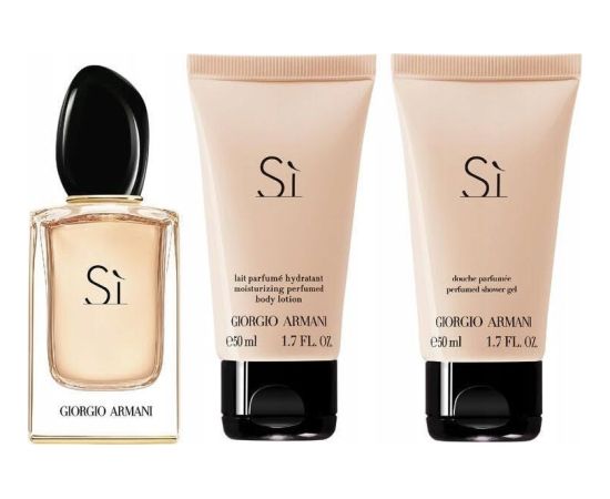 Giorgio Armani ARMANI SET (SI (W) EDP/S 50ML + BODY LOTION 50ML + SHOWER GEL 50ML)