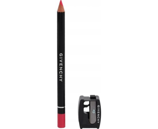 Set Givenchy Waterproof, Lip Liner, 04, Fuchsia Irresistible, 1.1 g + Eye Pencil Sharpener, Black None