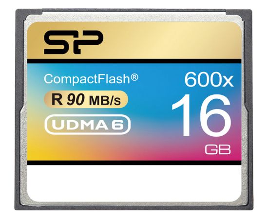 Silicon Power карта памяти CF 16GB 600x