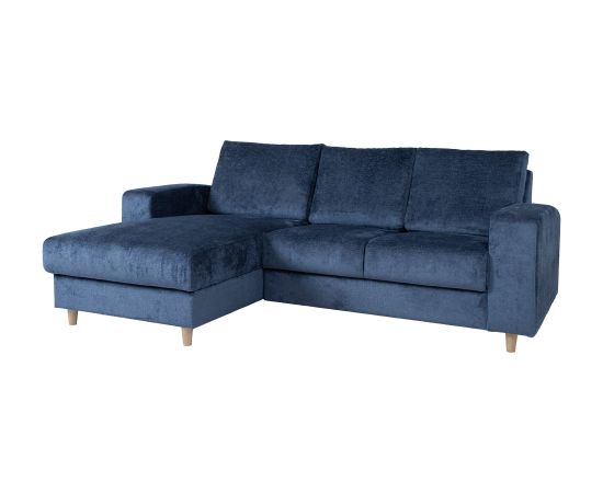 Corner sofa KARL LC dark blue
