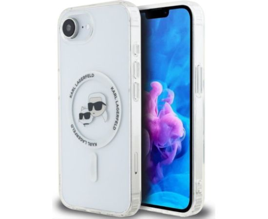 Karl Lagerfeld Apple  Choupette Heads MagSafe for iPhone 16e white