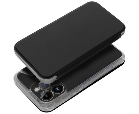 Fusion Piano Book Case grāmatveida maks telefonam Xiaomi Redmi 12C melns