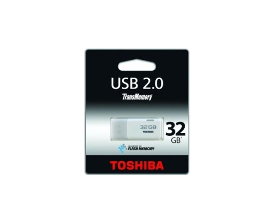 Zibatmiņa Toshiba TransMemory Hayabusa White 32GB