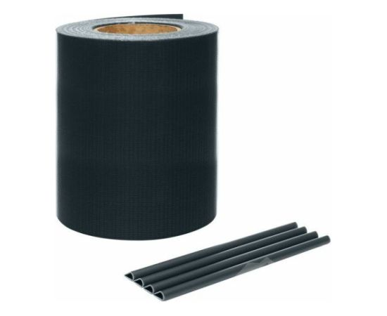 Žoga lamile MIKKO Economy 3500x19cm RAL7016, tumši pelēka + 28 gab. turētāji