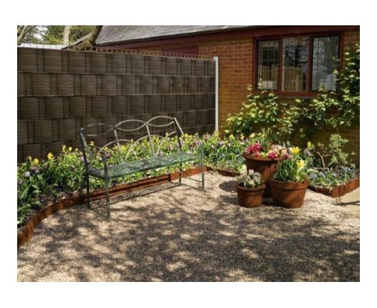 Žoga Lamile MIKKO RATTAN 12,75x0,19m MK-01, tumši brūna