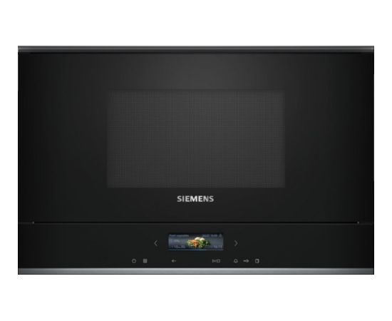 Siemens BF722R1B1 microwave Black Solo microwave Built-in 21 L 900 W