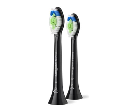 Philips Sonicare Optimal White birstes uzgaļi (2gab.), melns - HX6062/88
