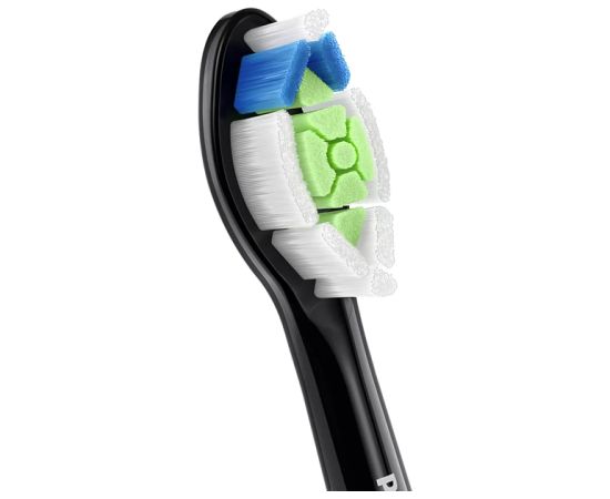 Philips Sonicare Optimal White birstes uzgaļi (2gab.), melns - HX6062/88