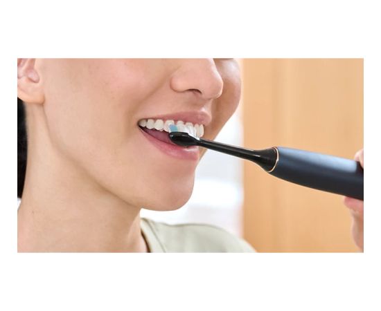 Philips Sonicare Optimal White birstes uzgaļi (2gab.), melns - HX6062/88