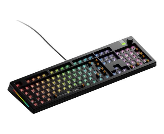 KLAVIATŪRA Glorious GMMK 3 Pro 100 % Custom Gaming-Tastatur - Barebone, ISO-Layout, schwarz