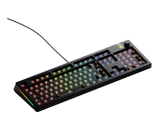 KLAVIATŪRA Glorious GMMK 3 Pro 100 % Custom Gaming-Tastatur - Barebone, ISO-Layout, schwarz