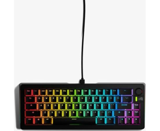 KLAVIATŪRA Glorious GMMK 3 100 % Custom Gaming-Tastatur - Pre-Built, ANSI (US), Fox Switches, schwarz
