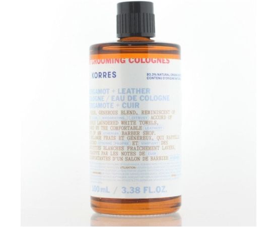 Jo Malone KORRES Athenian Grooming Bergamot & Leather Eau de Cologne 100ml
