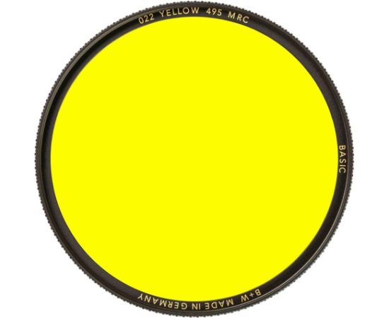 Filtr B+W B+W Filter 55mm yellow 495 MRC Basic