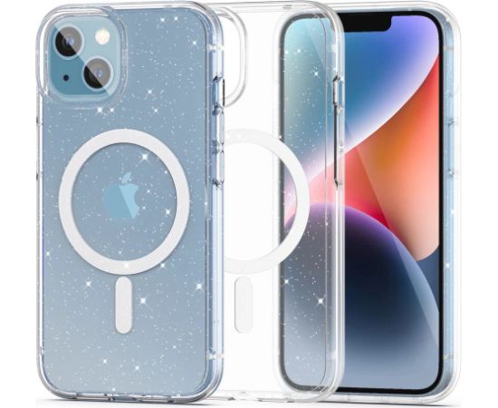 Tech-Protect FlexAir Hybrid MagSafe apvalks iPhone 13 | 14 - caurspīdīgs un ar spīdumiem
