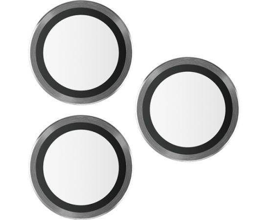 PanzerGlass Hoops Camera iPhone 15 Pro 6.1" | 15 Pro Max 6.7" czarny|black 1139 camera lens protector hoop optic rings