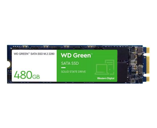 Western Digital WD Green™ 480GB SATA SSD M.2 2280 for PCs and Laptops