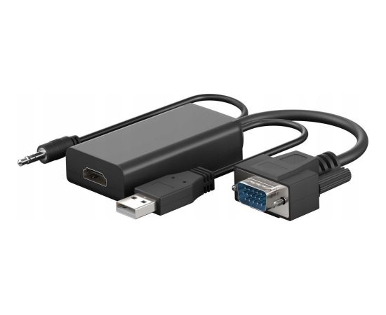 Adapter AV Goobay  VGA/HDMI™