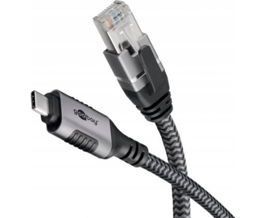 Goobay USB type C 3.1 - RJ45 FTP cat.6 network cable - 1,5m